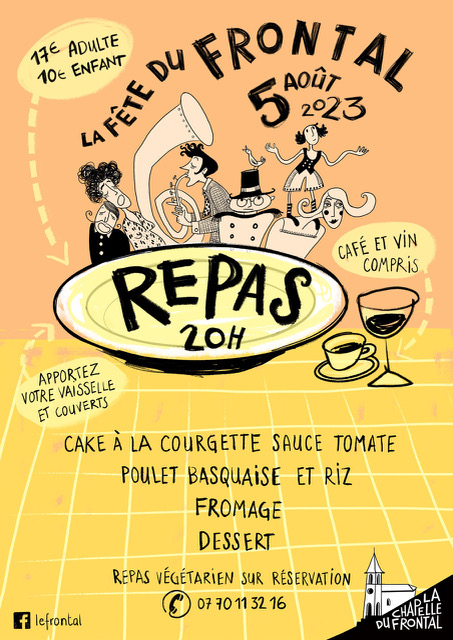 Affiche repas 2023