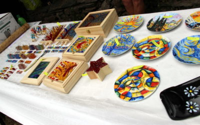 Peinture sur faïence