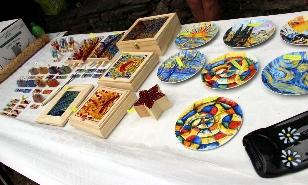 Peinture sur faïence